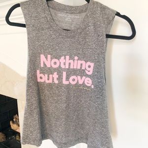 Spiritual Gangster Tank in Grey Size Large